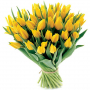 45 Желтых тюльпанов